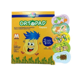 Parche Ocular Ortopad Happy Medium 20 U