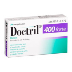 Doctril forte 400 mg comprmidos recubiertos con pelicula