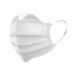 Mascarilla Visclean Higienica Antivaho Blanca 5Uds.