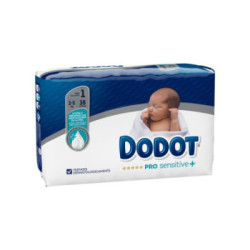 Dodot Pañal Pro Sensitive Talla 1 38 Uds.