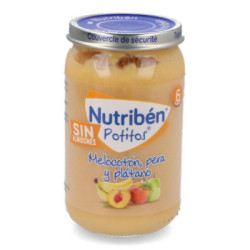 Nutriben Melocoton-Pera Y Plat 235 G(Sin Almidon