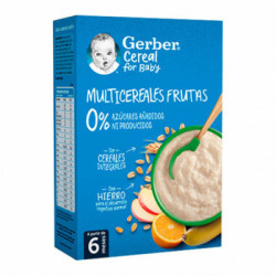 Papilla Gerber Multicereales Fruta 1 Estuche 270 G