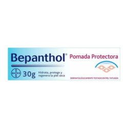 Bepanthol Pomada Protectora Regeneración Natural Piel Seca 30G