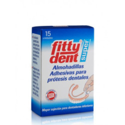 Almohadillas Adhesivas Fittydent 15 Uds.