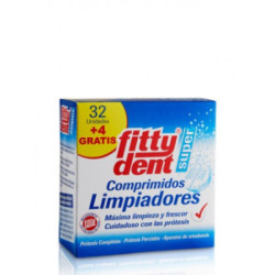 Limpiador De Prótesis Fittydent 32 Uds.