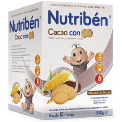 Nutriben Cacao Con Galletas Maria 500 G