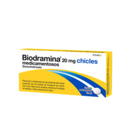 Biodramina 20 mg chicles medicamentos