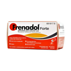 Frenadol forte granulado para solucion oral 10 sobres