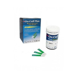 On Call Tiras Reactivas Glucemia 50 Uds
