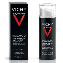 Vichy Hydra Mag C + - Tratamiento Hidratante Anti-Fatiga Rostro + Ojos 50 Ml.