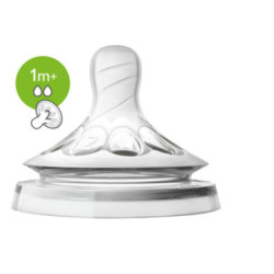 Avent 2 Tetinas Natural Flujo Lento