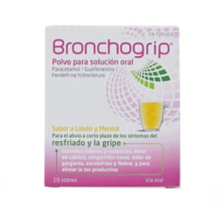 Bronchogrip 10 sobres polvo para solucion oral