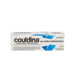 Couldina con acido acetilsalicilico 500 mg/2 mg/7,5 mg 20 comprimidos efervescentes