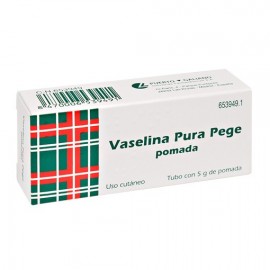 VASELINA PURA PEGE POMADA , 1 TUBO DE 5 G