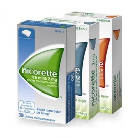 NICORETTE 2 MG CHICLES MEDICAMENTOSOS, 210 CHICLES