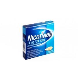 NICOTINELL 14 MG/24 HORAS PARCHE TRANSDERMICO , 14 PARCHES