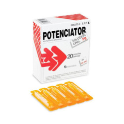 Potenciator 5 g 20 ampollas bebibles solucion oral 10 ml