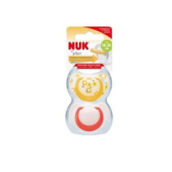 Chupete Nuk Latex 18-36 2Uds Nukete