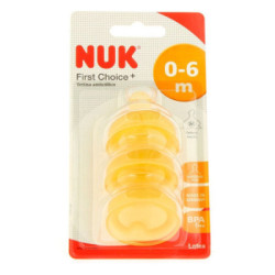 Nuk Tetina Latex 1M 2 Unid